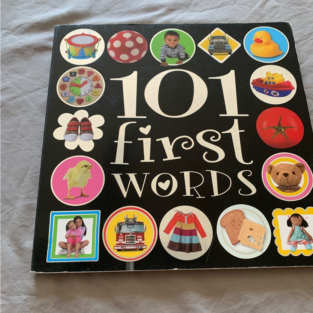 101 First Words Kids Book